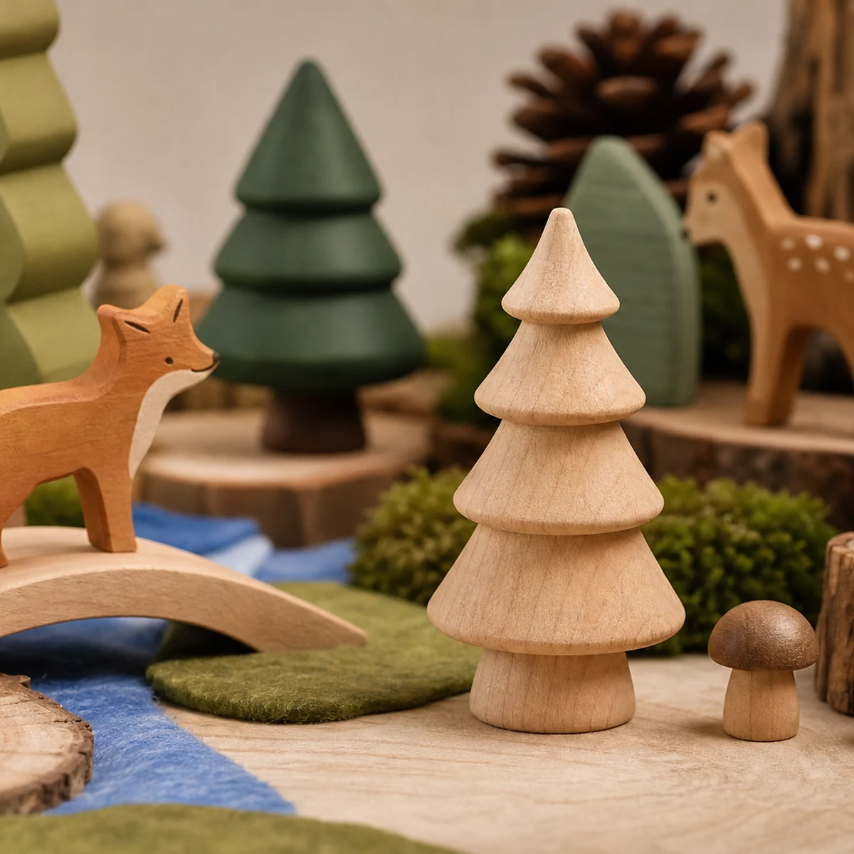 Wooden Winnie-the-Pooh & Friends Set